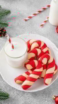 Candy Cane Desserts Kids Will Love At Birthday Parties