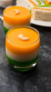 Celebrate Republic Day With A Showstopper Tricolor Pudding