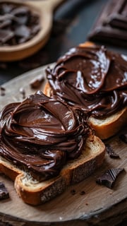 Choco Spread Dessert With Dry Fruit Mix: 10-Minute Party Idea