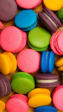 Chocolate-Dipped Rainbow Macarons: A Crisp, Chewy Treat With A Splash Of Color