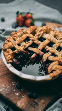 Classic Blueberry Pie Recipe: A Sweet Treat With A Dairy Milk Twist
