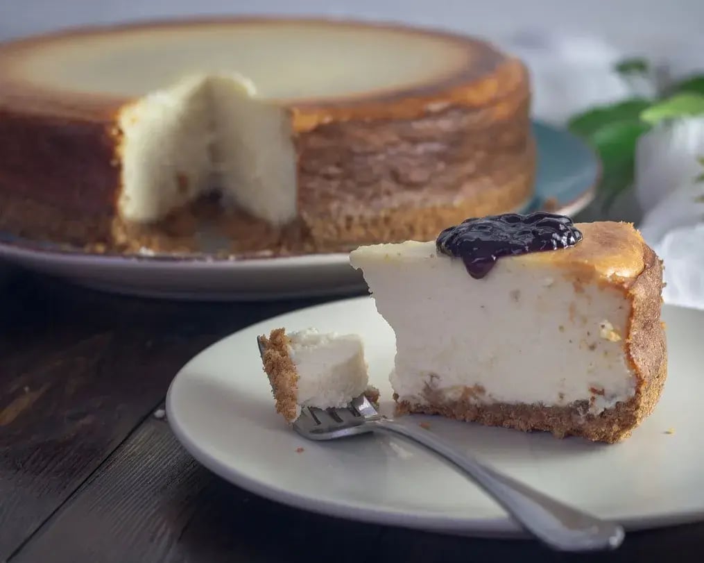 Softened Cream Cheese Used In Cheesecake