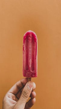 Cool Down With Coconut Milk Raspberry Popsicles