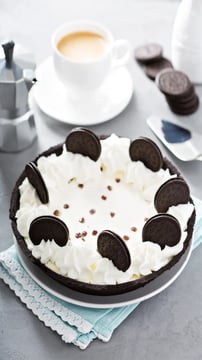 Creamy No-Bake Tart With Oreo Crust For Chocoholics