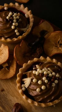 Creamy Oreo Crust Tarts With A Peanut Butter Twist