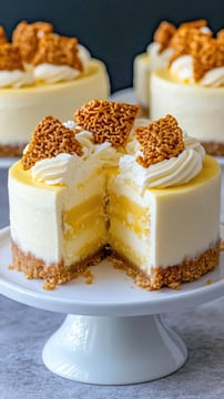 Creative Plating Ideas For Serving Lemon Meringue Cheesecake At Festive Parties