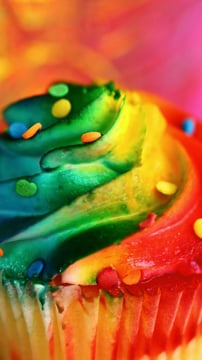 Dairy Milk Chocolate Rainbow Cupcakes: Sweet And Vibrant Treats For Any Celebration