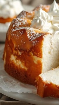 Easy Decorations for an Orange Angel Food Cake That Wow Guests