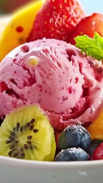 Fruity Sorbets For A Refreshing Breakfast Delight