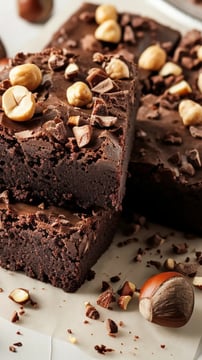 Fudge and Crinkly Brownie With 5 Star Pieces: The Ultimate Gooey Treat