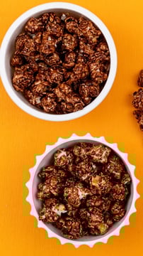 Gourmet Caramel Popcorn With Chocolate Swirls: A Decadent Homemade Treat