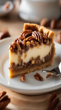 Hacks For Adding Extra Caramel Goodness To Your Pecan Cheesecake