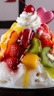 Hawaiian Shaved Ice With Creative Toppings