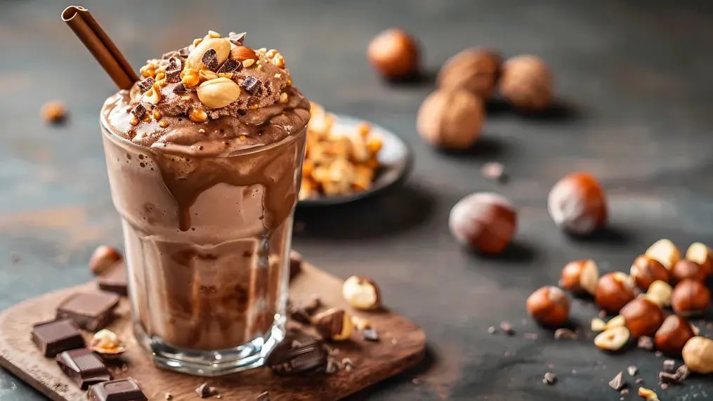 Variations To Try With Hazelnut Chocolate Milkshake With Pistachio Swirl