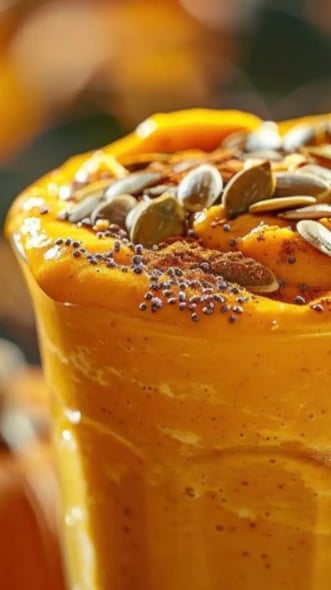 Healthy Pumpkin Smoothie Recipe With Canned Pumpkin For Family ...