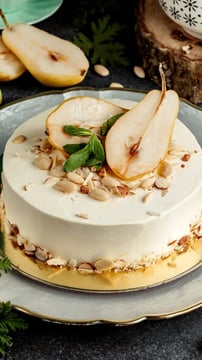 Heartwarming Hazelnut And Pear Spice Cake Recipe