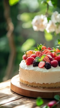 How To Create A No-Bake Cheesecake Dessert Board For Parties