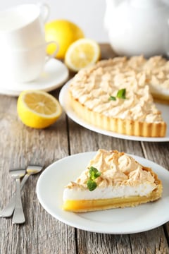 How to Make a Perfect Lemon Tart with a Rich Chocolate Base