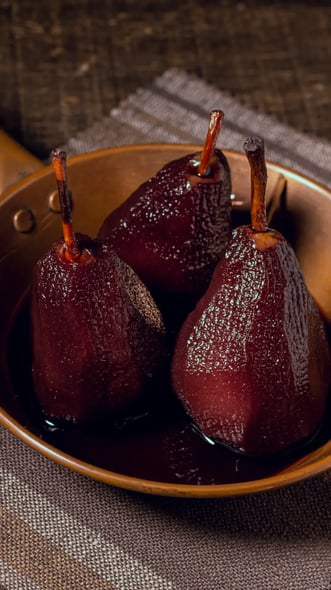 How To Make Delicious Poached Pear Dessert At Home