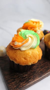 How To Make Mini Tiranga Cupcakes For Your Party Spread
