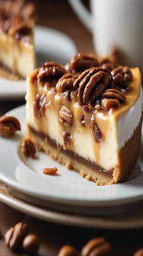 How To Turn A Caramel Pecan Cheesecake Into A Birthday Showstopper