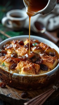 Make Indian-Style Chocolate Bread Pudding For Yaosang Celebration