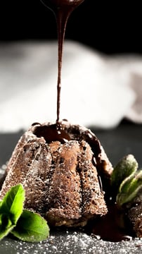 Mini Molten Chocolate Pies For A Sweet Valentine's Surprise
