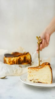 Pairing Basque Burnt Cheesecake With Coffee Or Tea For A Gourmet ...