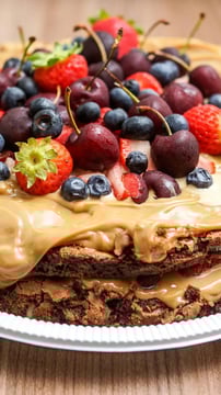 Peanut Butter Cake With 5 Star Chunks: The Ultimate Comfort Dessert