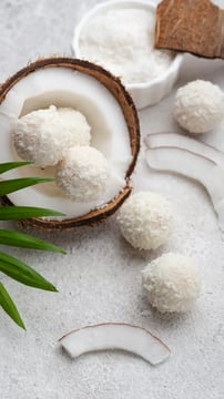 Quick Coconut Balls For Last-Minute Dessert Needs