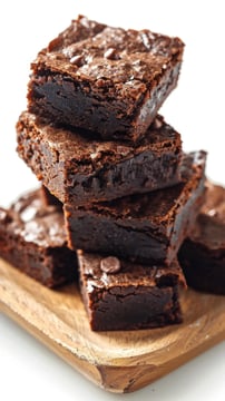 Silk Chocolate Brownies With Mixed Dry Fruits