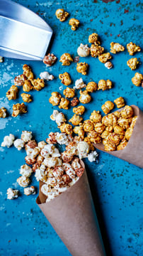 Silk Chocolate Caramel Popcorn Bites: Bite-Sized Indulgence For Celebrations