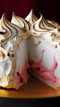 Sorbet Layers In Alaska To Create A Refreshing And Flavorful Dessert