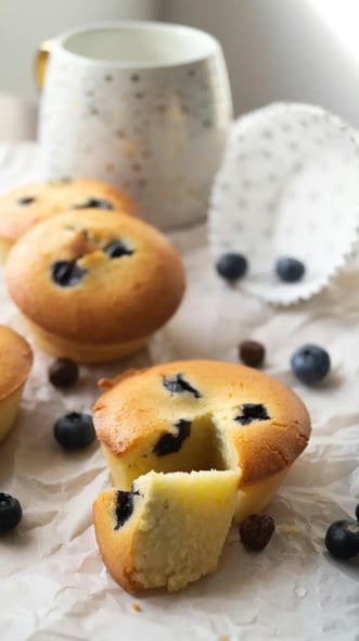 Step-By-Step Guide To Baking Lemon Blueberry Muffins With ...