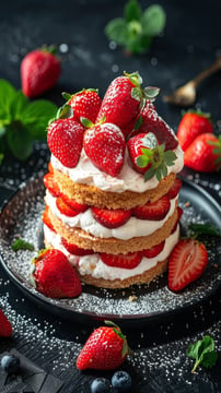 Time-Saving Strawberry Shortcake Hacks To Delight Your Guests