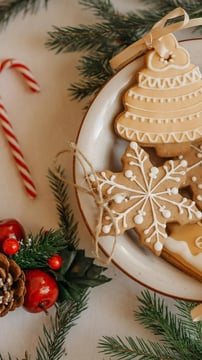 Unique Plating Tips For Christmas Dessert Buffet To Elevate Your Table - Featured