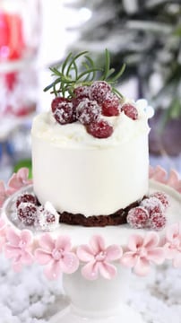 Yogurt Mousse Cakes To Celebrate National Frozen Yogurt Day In Style