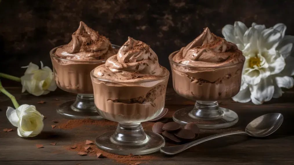 Tips And Tricks To Make The Dark Chocolate Mousse With Pistachio &amp; Gems Garnish Perfect Every Time