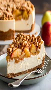 Apple Crumb Cheesecake Recipes To Warm Up Your Next Celebration