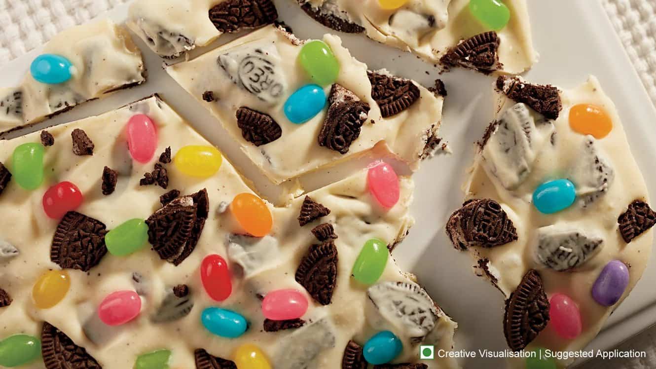 Oreo Spring Break Bark Recipe | Cadbury Desserts Corner