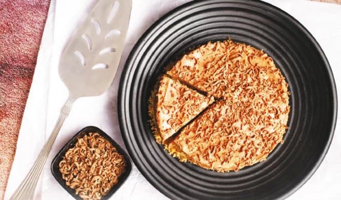 Silky Bubbly Cheesecake