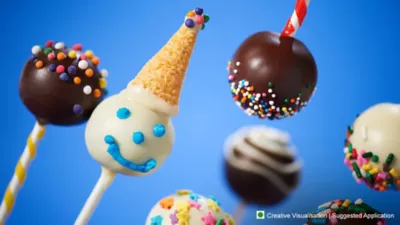 Oreo Celebration Cookie Ball Pops Recipe | Desserts Corner