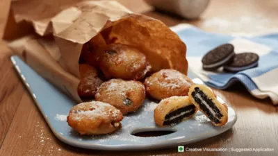 Oreo Doughnuts Recipe | Desserts Corner