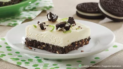 Oreo No-Bake Margarita Bars Recipe | Cadbury Desserts Corner