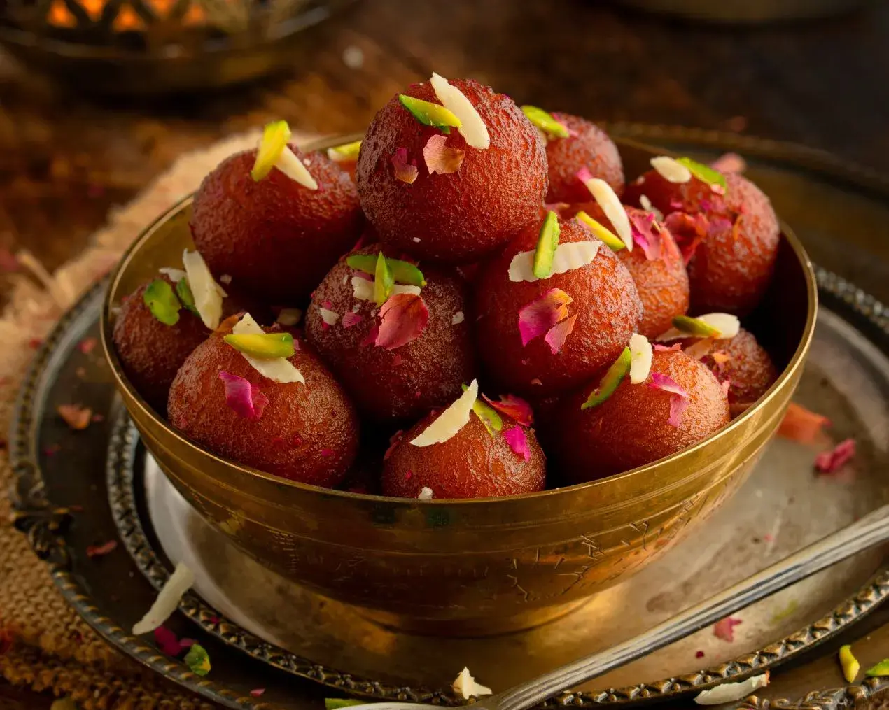 Bournville Gulab Jamun Using Milk Powder: Deep-Fry & Air-Fry Versions