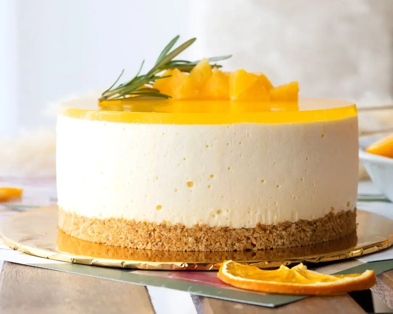 Easy No-Bake Mango Cheesecake Recipe for a Sunny Mother’s Day