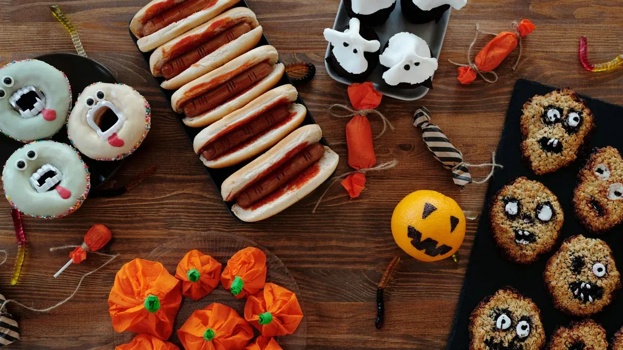 Festive Halloween Baking with a Desi Twist From Gulab Jamun Monsters to Brownie Bats