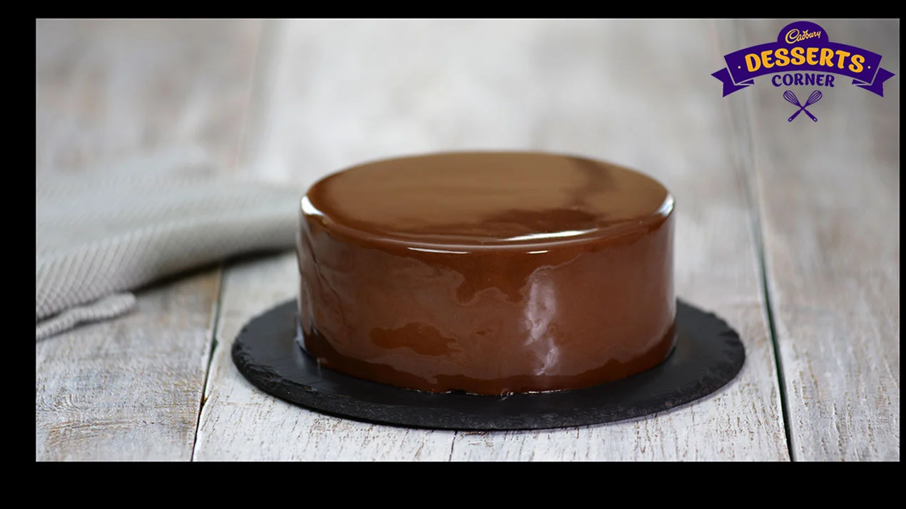 Here's How To Get A Mirror Glaze On Your Chocolate Cake