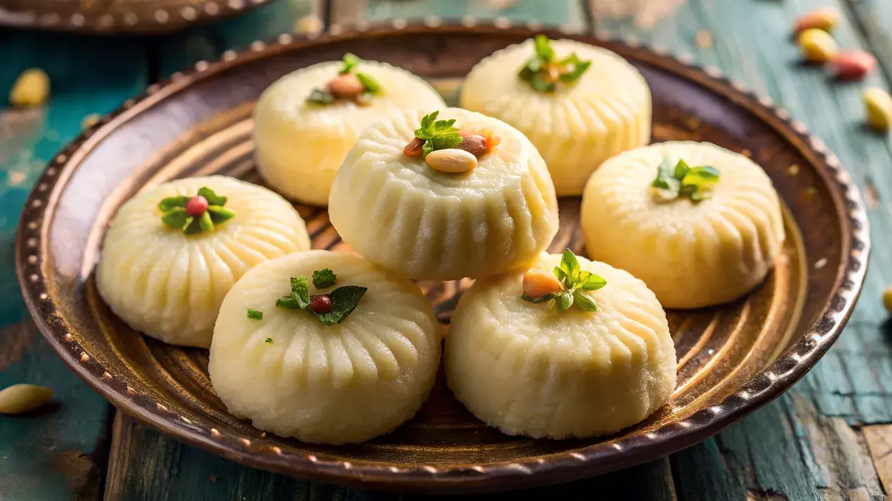 Sandesh For Guru Purnima: A Light Bengali Sweet With Rose & Saffron Flavor
