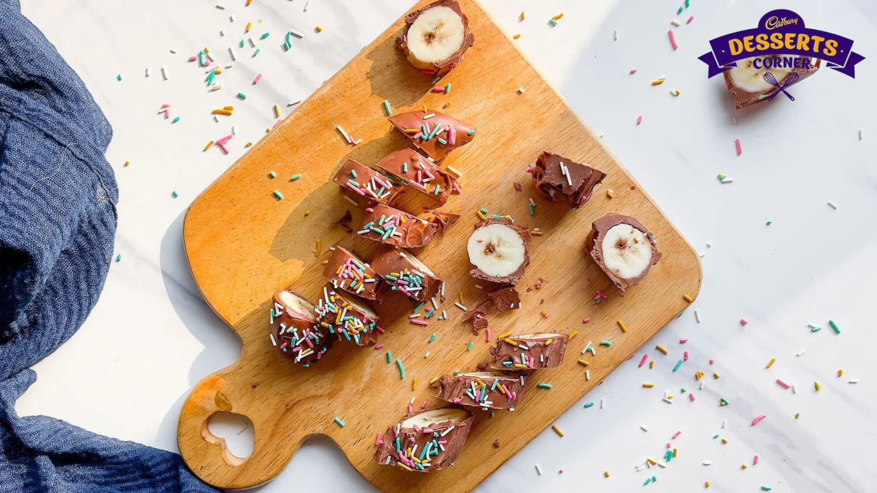Banana Chocolate Sushi